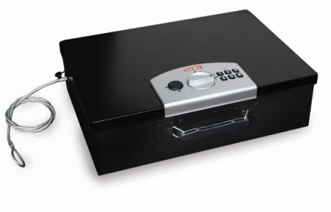 First Alert 3040DF Digital Security Box with Cable - Click Image to Close