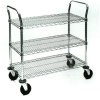 NSF approved multipurpose chrome plated steel cart