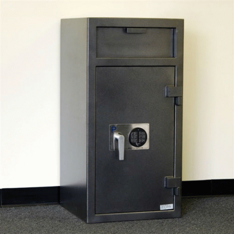 Protex Large Depository Safe with Small Safe Inside FD-4020K II - Click Image to Close