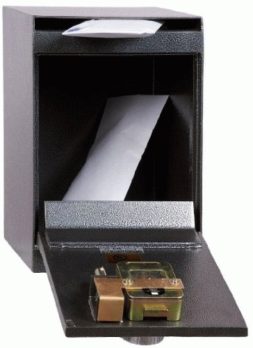 HDS-03C Under Counter Donation Safe Box Dial lock - Click Image to Close