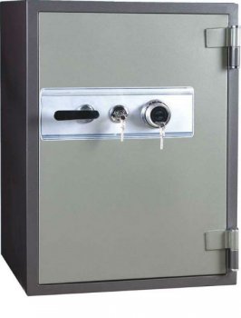 HS-63 2 Hours Fireproof Double Lock Office Safe 1.3 Cubic Foot