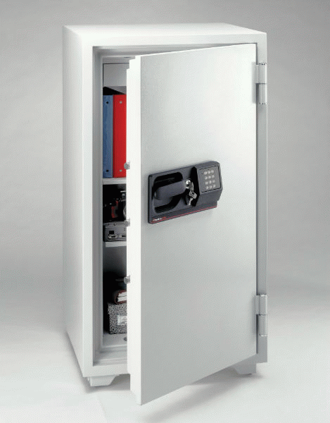 Sentry® S8771 5.8 Cu Ft Fire-Safe Electronic Commercial Safe - Click Image to Close