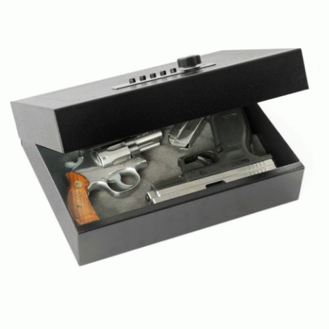 Pistol Safe Handgun V-Line 2912-S BLK - Click Image to Close