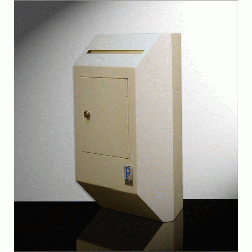 Corner Wall-Mount Safe - Payment Drop Box WDB-110CR - Click Image to Close