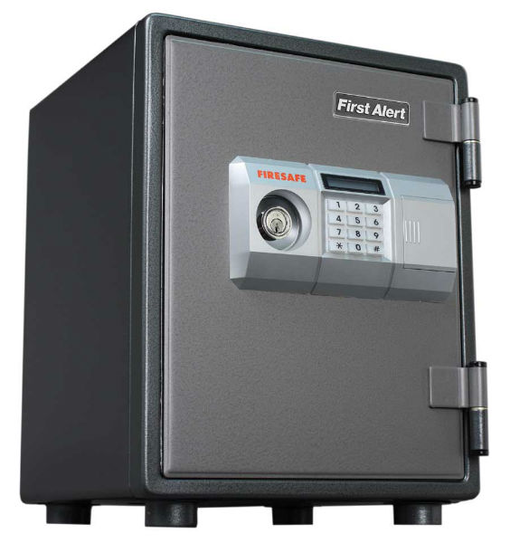 First Alert 2054DF Steel Fire and Theft Digital Safe - Click Image to Close