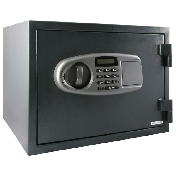 LockState LS-30D Small Digital Fireproof Safe - Click Image to Close