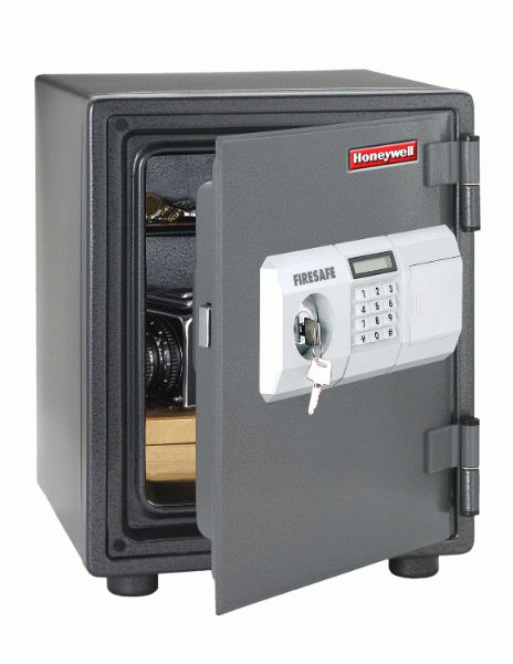 Honeywell 1 Hour Digital Lock Fireproof Safe - Click Image to Close