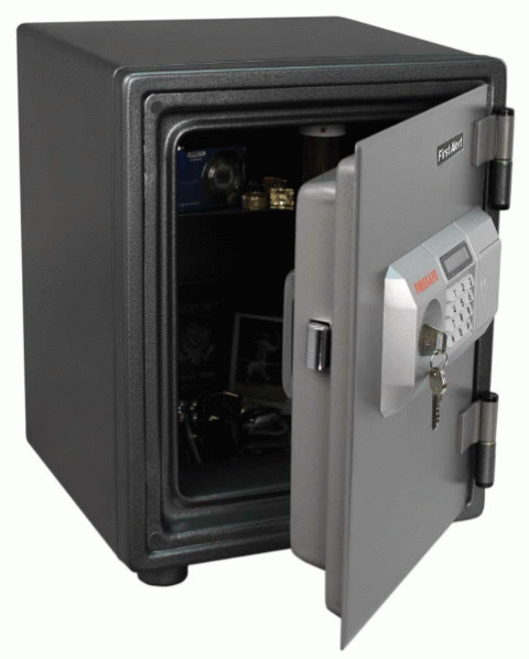 First Alert 2054DF Steel Fire and Theft Digital Safe - Click Image to Close