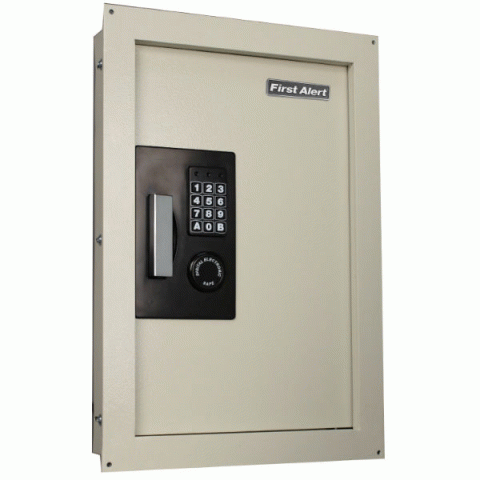 First Alert 2070AF Expandable Anti-Theft Digital Wall Safe - Click Image to Close