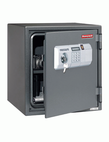 Honeywell Digital/Biometric Lock 1 Hour Fire Protection Safe - Click Image to Close