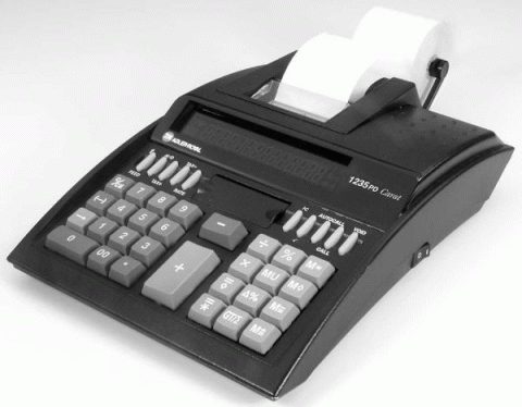 Royal 1235PD Carat Printing Calculator - Click Image to Close