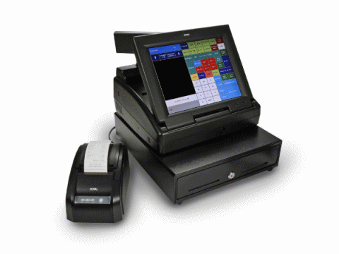 Royal Touch Screen Cash Register TS1200MW - Click Image to Close