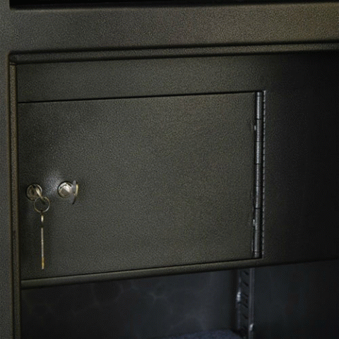 Protex Large Depository Safe with Small Safe Inside FD-4020K II - Click Image to Close