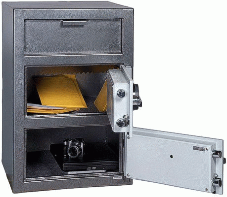 FDD-3020EE Hollon Double Safe - Digital Depository/Manager Safe - Click Image to Close