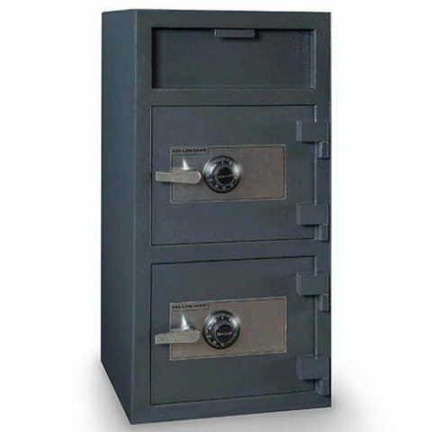 B-Rated Double Dial Door Depository Safe FDD-4020CC - Click Image to Close