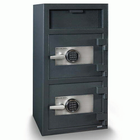 B-Rated Double Digital Door Depository Safe FDD-4020EE - Click Image to Close