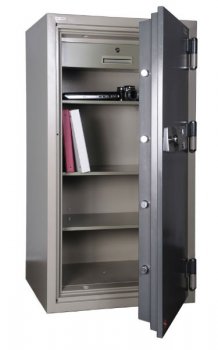(image for) Large Safe with Shelves Fire and Burglary Office Safe 10 CF