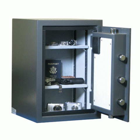 Large Fingerprints Biometric Fire Safe HZ-53 - Click Image to Close