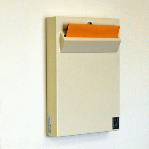 Wall Mount Large Envelope Drop Protex Box LPD-161 - Click Image to Close