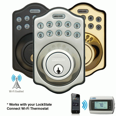 Lockstate Remote Lock Wi-Fi Door Lock LS-DB500i - Click Image to Close