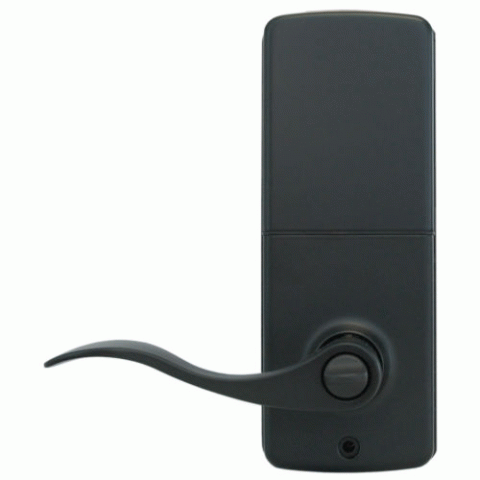 Electronic Keypad with Lever LS-L500-RB Oil Rubbed Bronze Finish - Click Image to Close