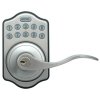 Electronic Keypad with Lever LS-L500-SN (Satin Nickel)