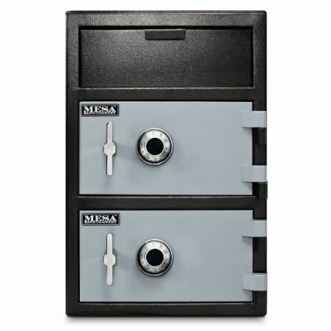 MESA Depository Safe With Dual Door MFL3020 - Click Image to Close