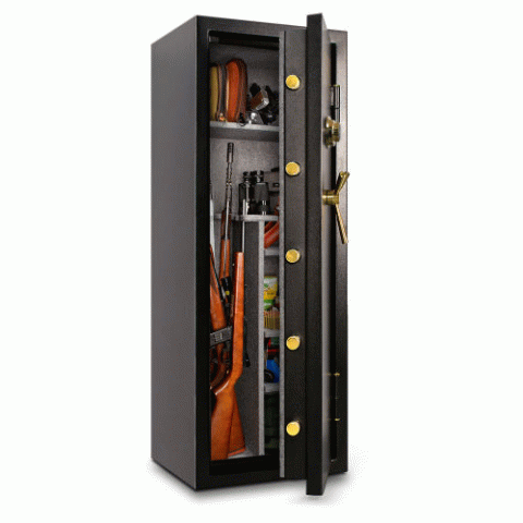 MESA One Hour Gun Safe MBF5922 14 Rifle Capacity - Click Image to Close