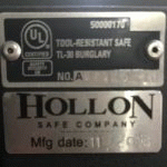 (image for) MJ-1814 TL-30 MJ Series Burglar 2 Hour Fireproof Safe
