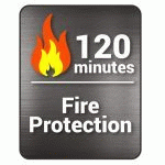MJ-2618 TL-30 MJ Series Burglar Safe 2 Hour Fire Resistant - Click Image to Close