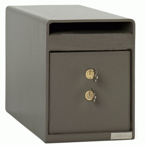 Under Counter, Donation Box or Mail Box Double Lock Safes MS-2k - Click Image to Close