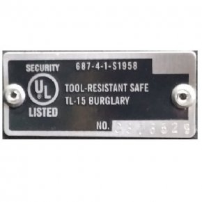 (image for) UL TL-15 PM Series PM-2819 - Made in the USA Safe