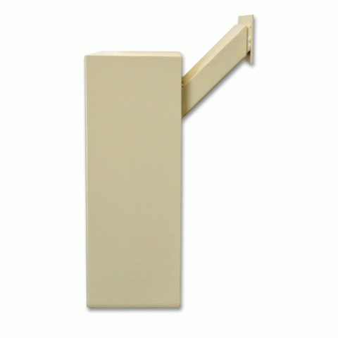 (image for) Wall-Mount Letter Locking Drop Box with Chute MDL-170