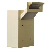 (image for) Thru the Wall Drop Box Adjustable Chute WDC-160