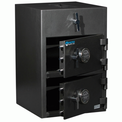 (image for) Depository Safe and Manager Safe 2-in-1 Top Loading