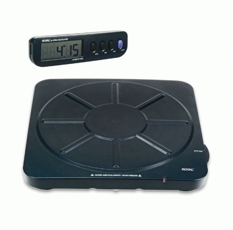 A 100 pound portable scale with wireless display - Click Image to Close