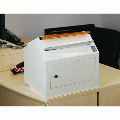 Desktop-Wall-Mount Locking Payment Drop Box SDL-500 - Click Image to Close