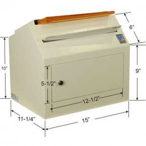 (image for) Drop Safe with Envelope Slot Desktop or Wall Mountable