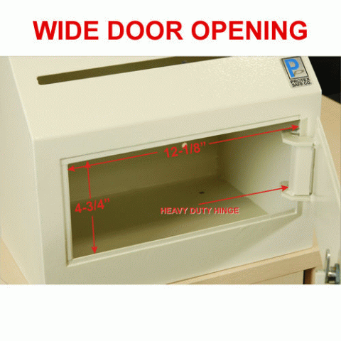 Desktop-Wall-Mount Locking Payment Drop Box SDL-500 - Click Image to Close