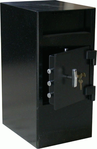 Large Front Loading Heavy Duty Dual Key Drop Safe - Click Image to Close